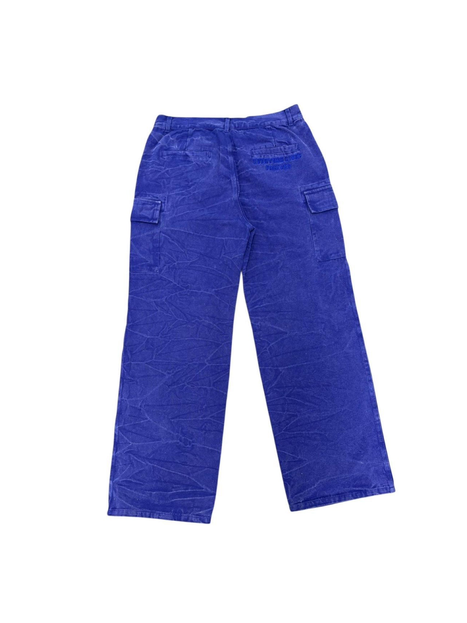 Vale Forever Blue Wash Cargo Denim