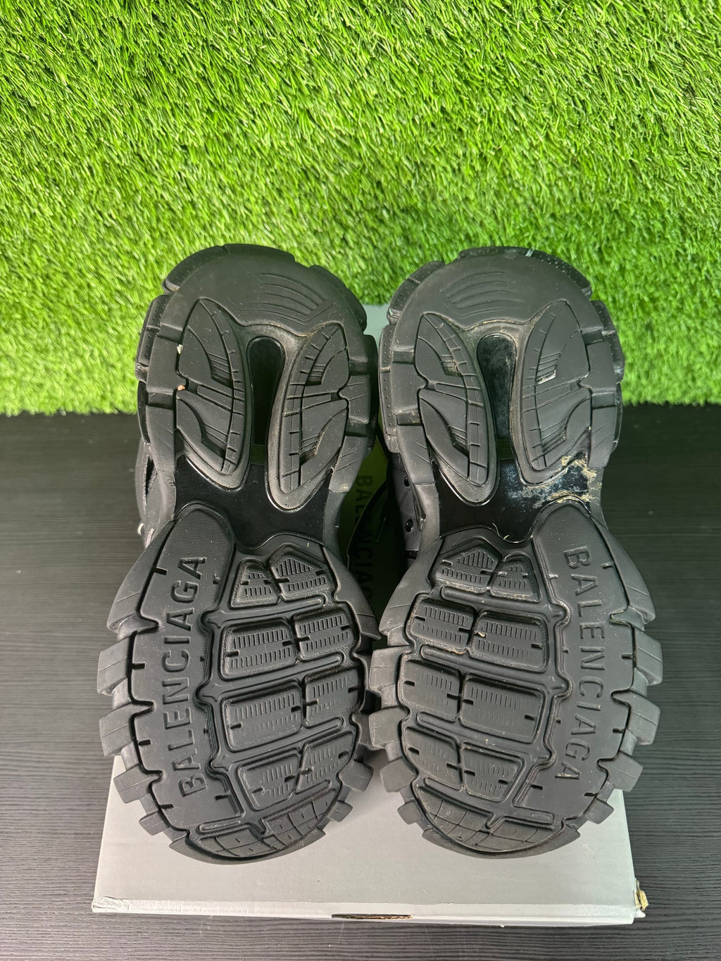 Balenciaga black track sneaker
