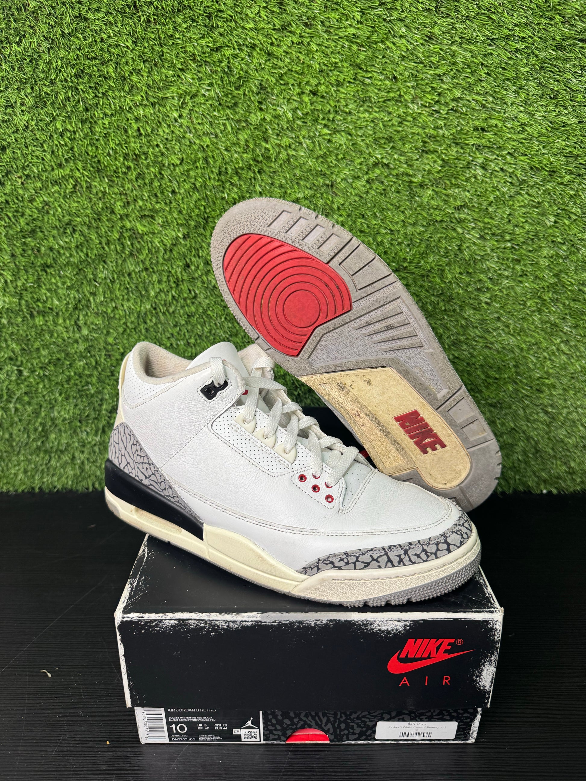Jordan 3 White cement reimagined