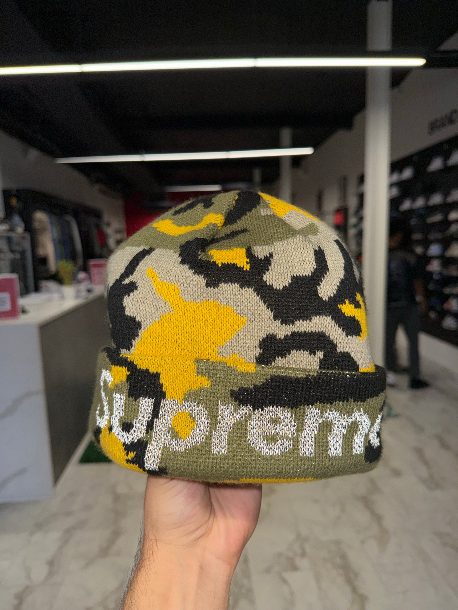 Supreme X New Era Split Beanie