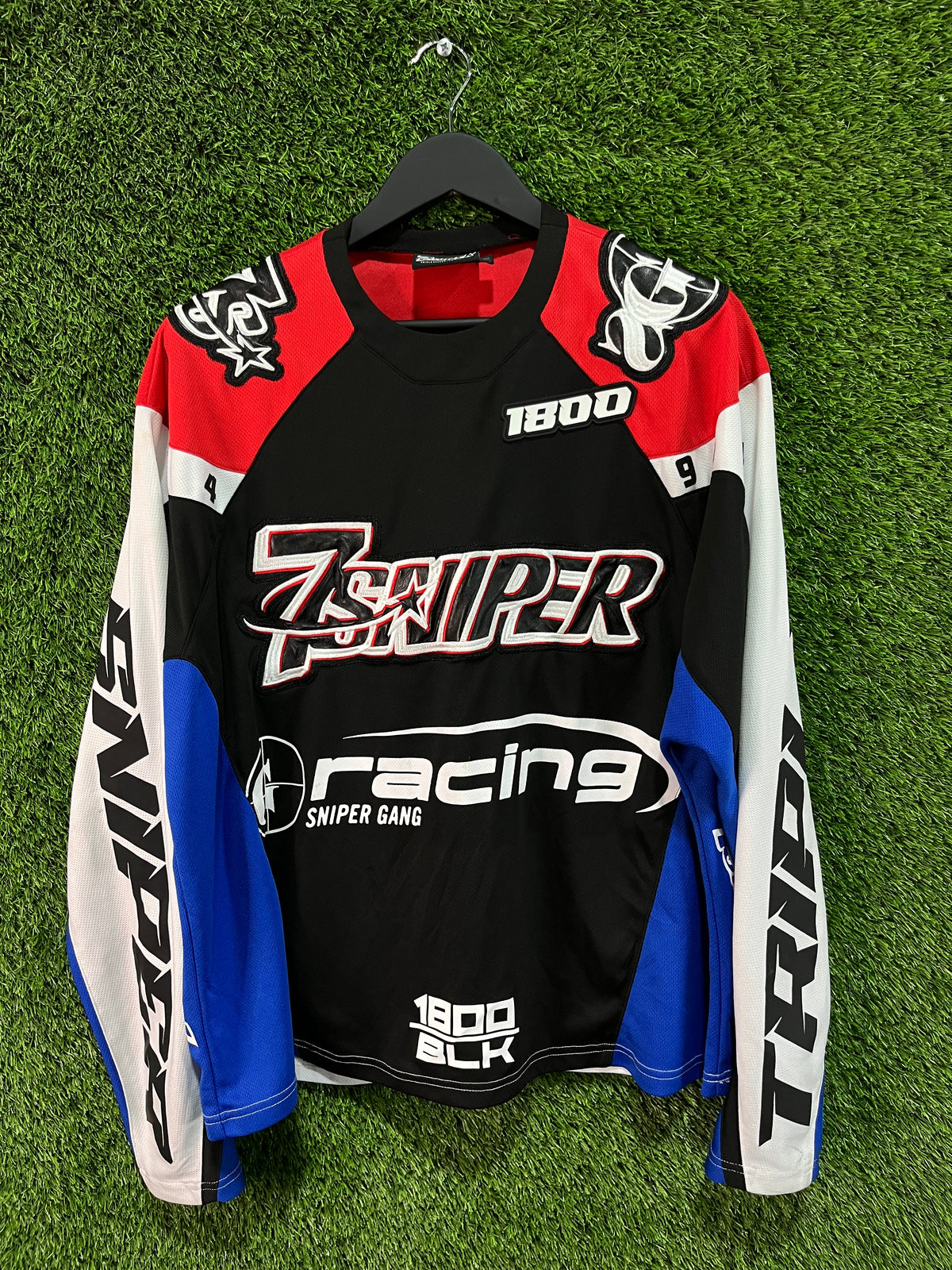 Triple 7s x Sniper Gang Moto Jersey