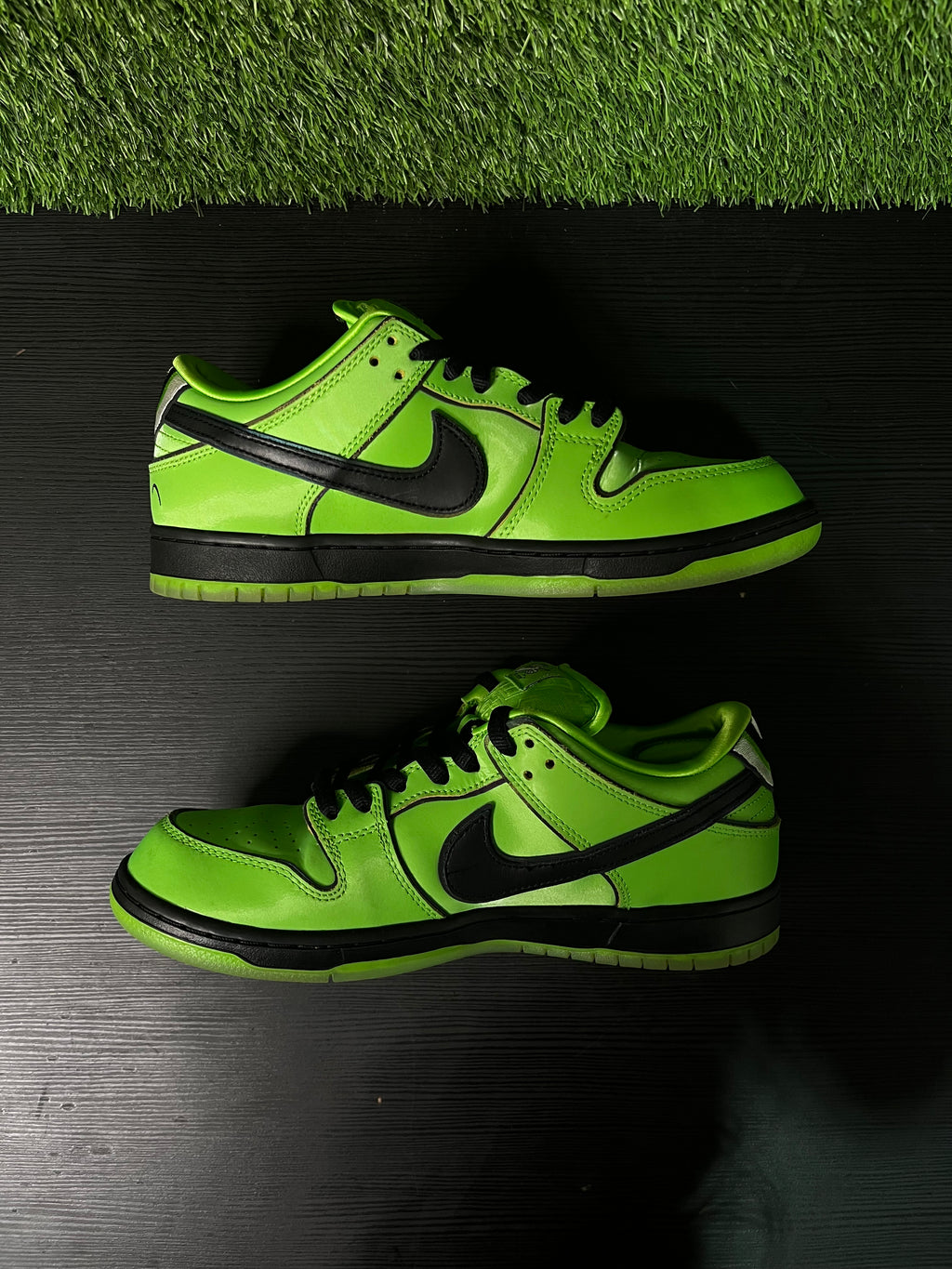 Nike SB Dunk Low The Powerpuff Girls Buttercup
