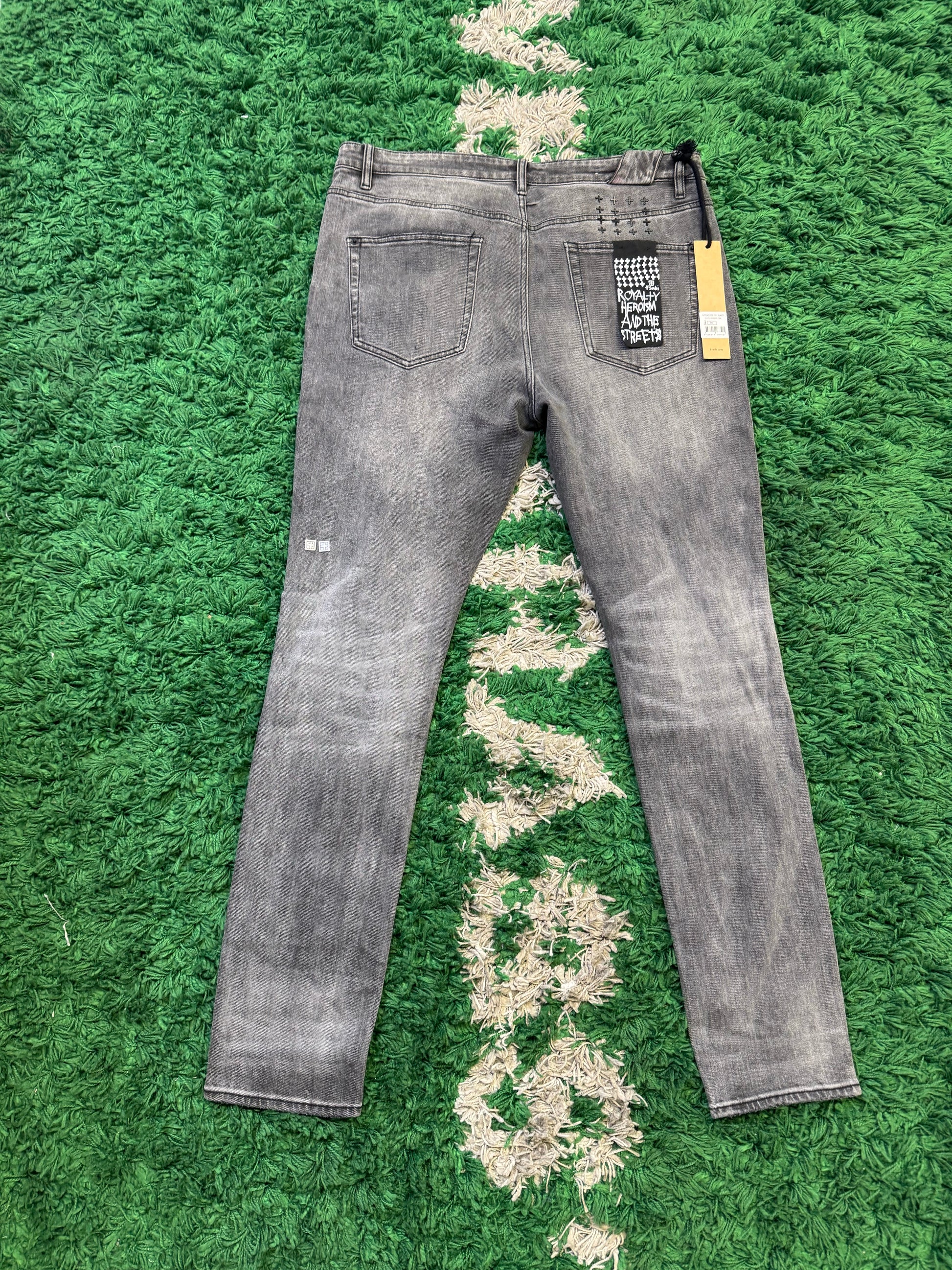 Ksubi black sinners distressed jeans