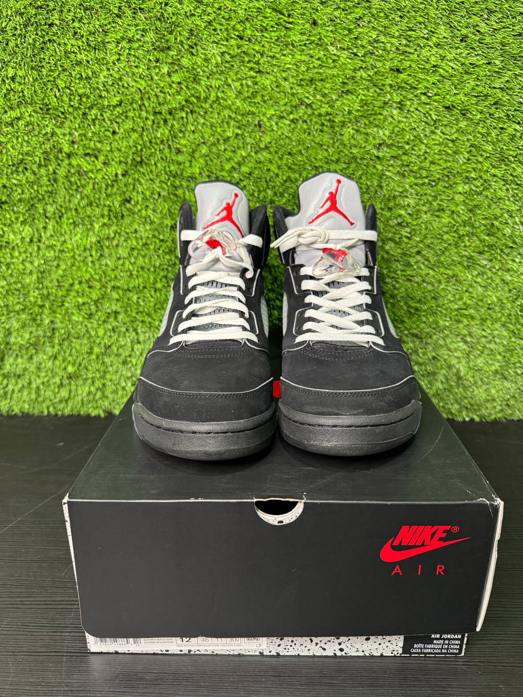 Jordan 5 Retro Black metallic