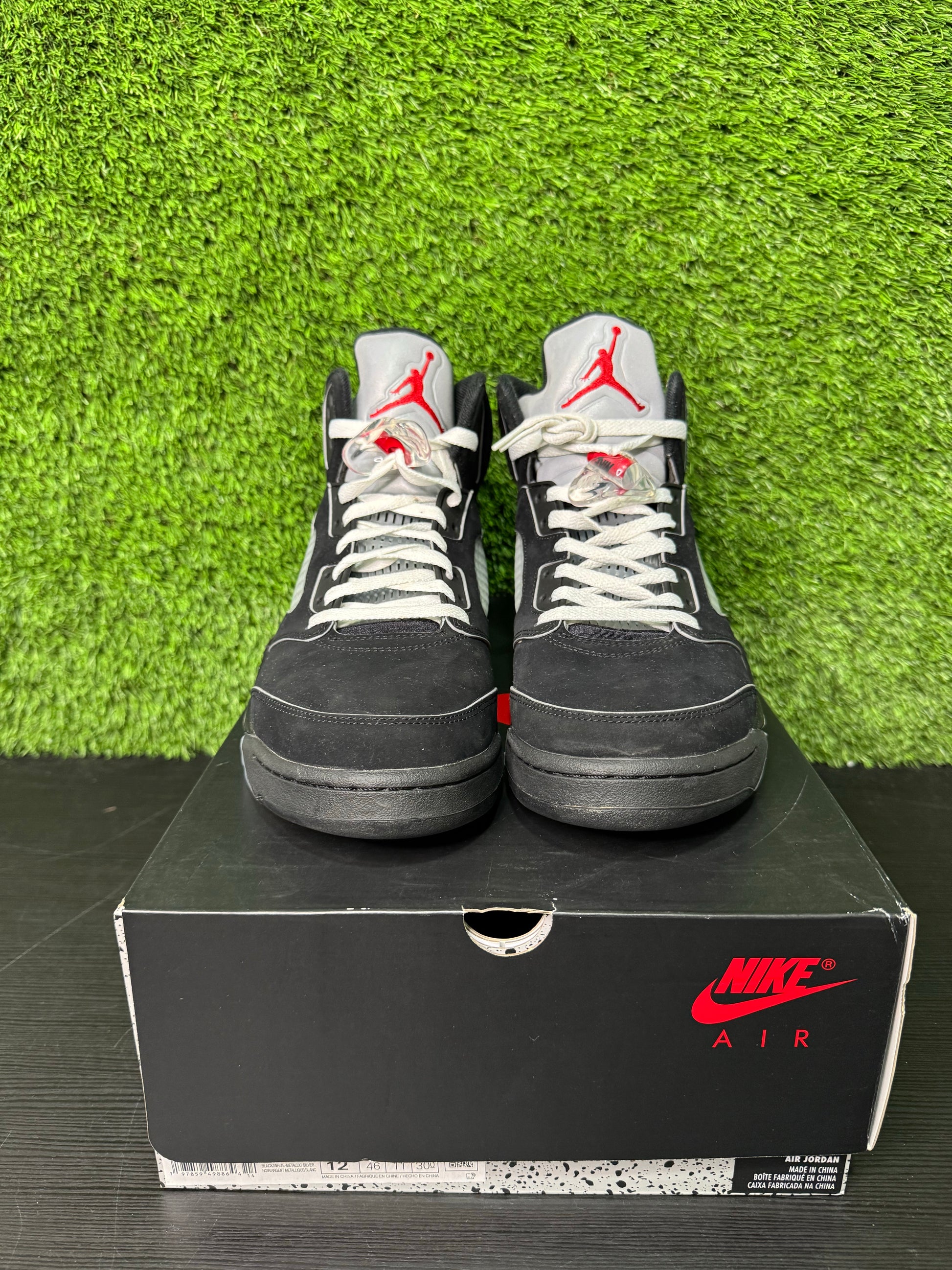 Jordan 5 Retro Black metallic