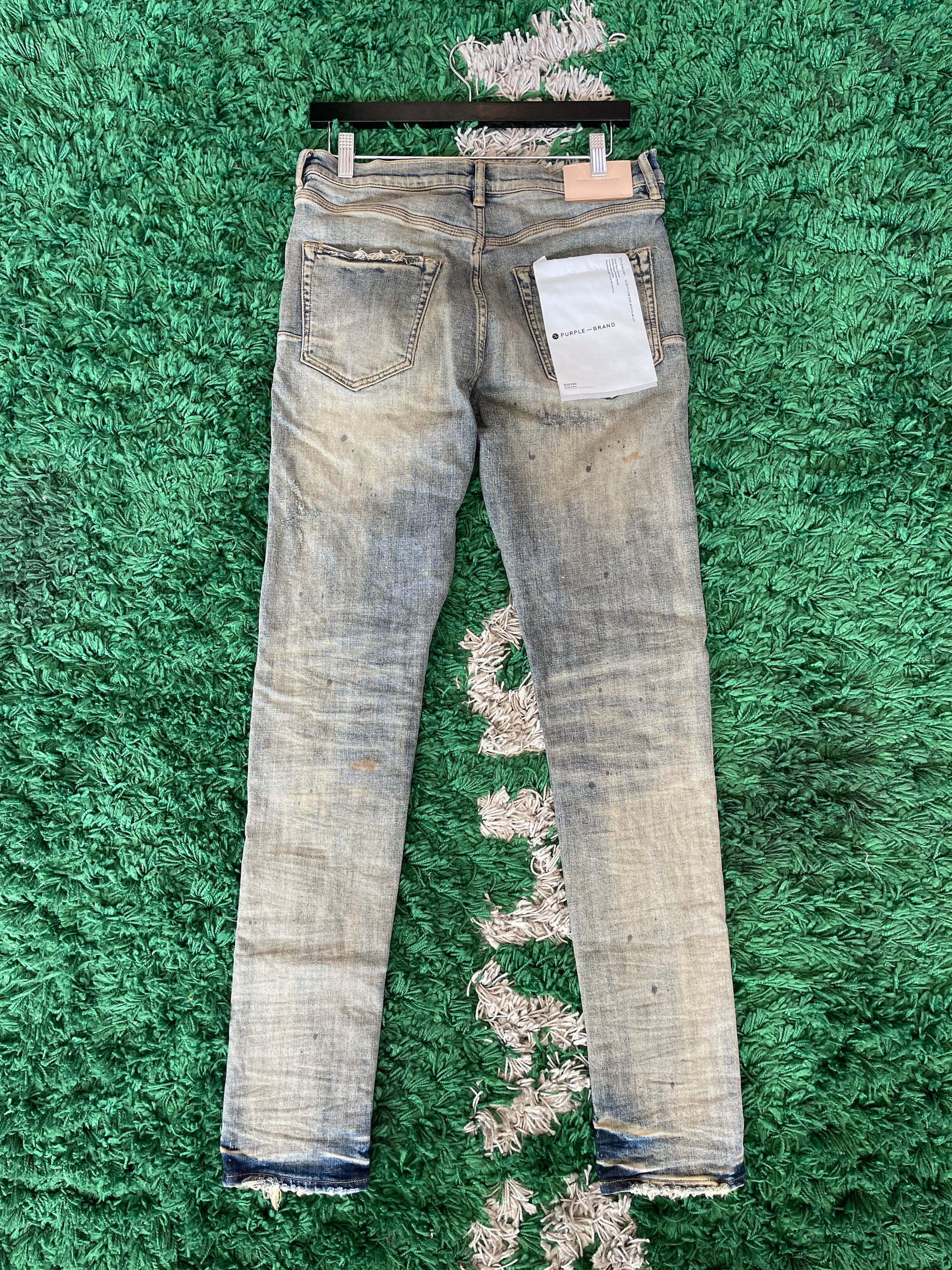 Purple Brand Vintage Wash Skinny Denim W/ Tag