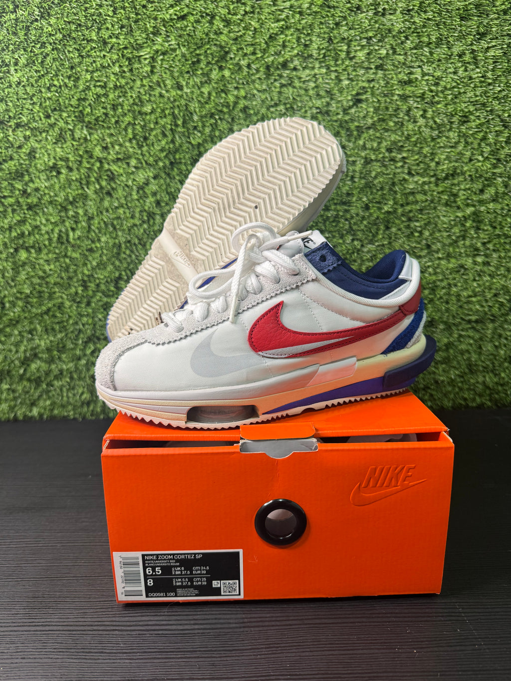 Nike Cortez SP Sacai Uni red