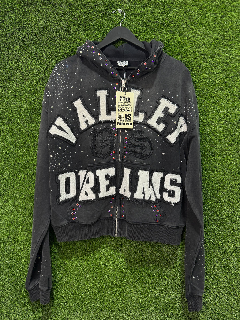 Vale Forever Classico Zip Up Black