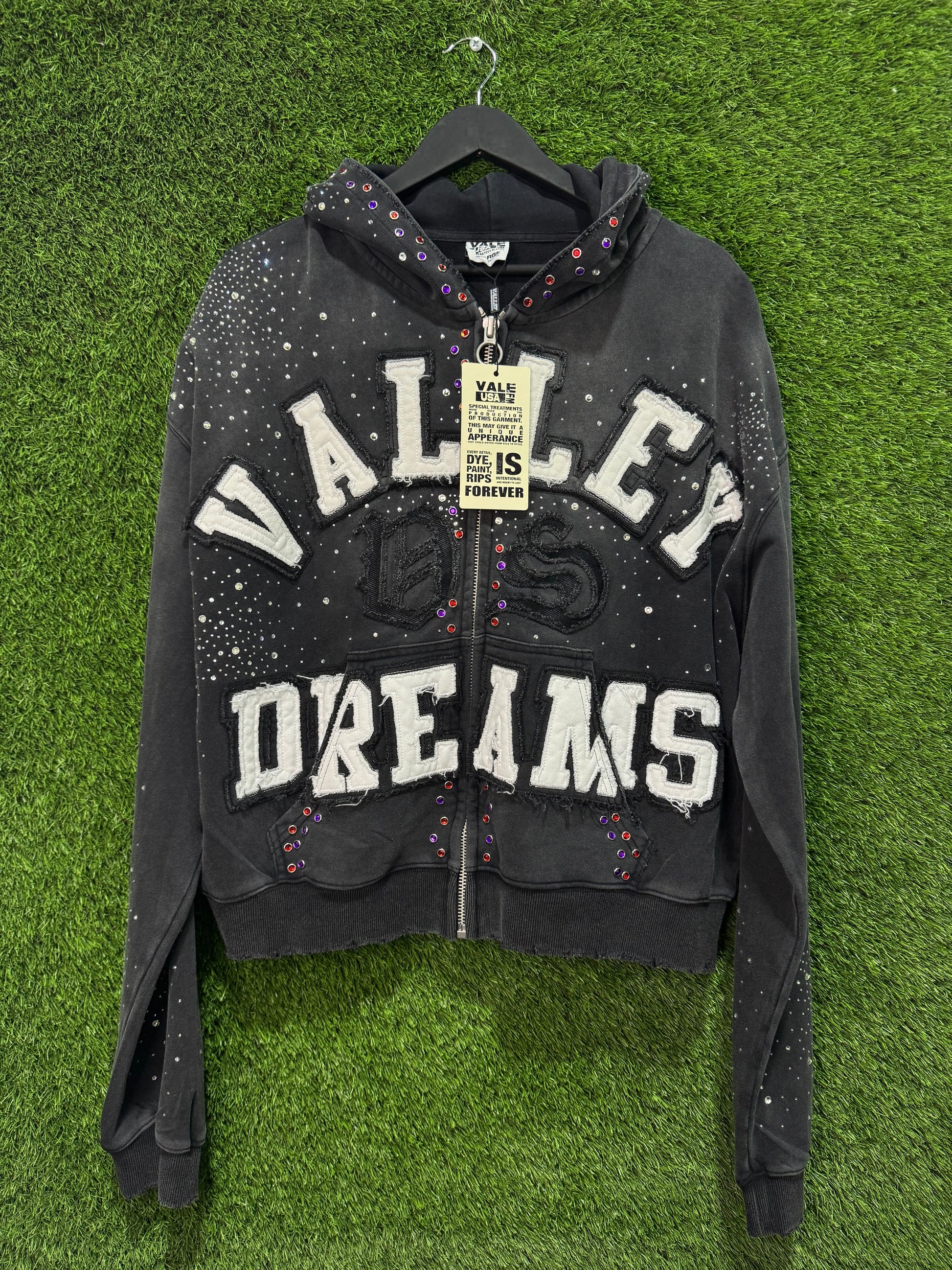 Vale Forever Classico Zip Up Black