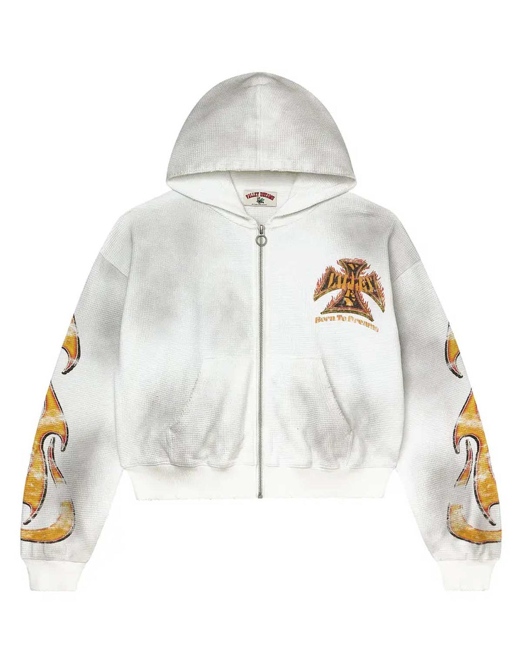 Vale Forever Forever Reborn Waffle Zip Up Hoodie