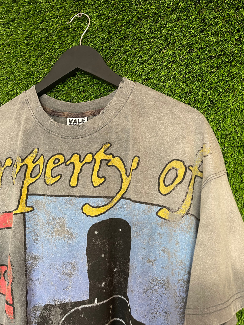 Vale Target Practice Tee Grey