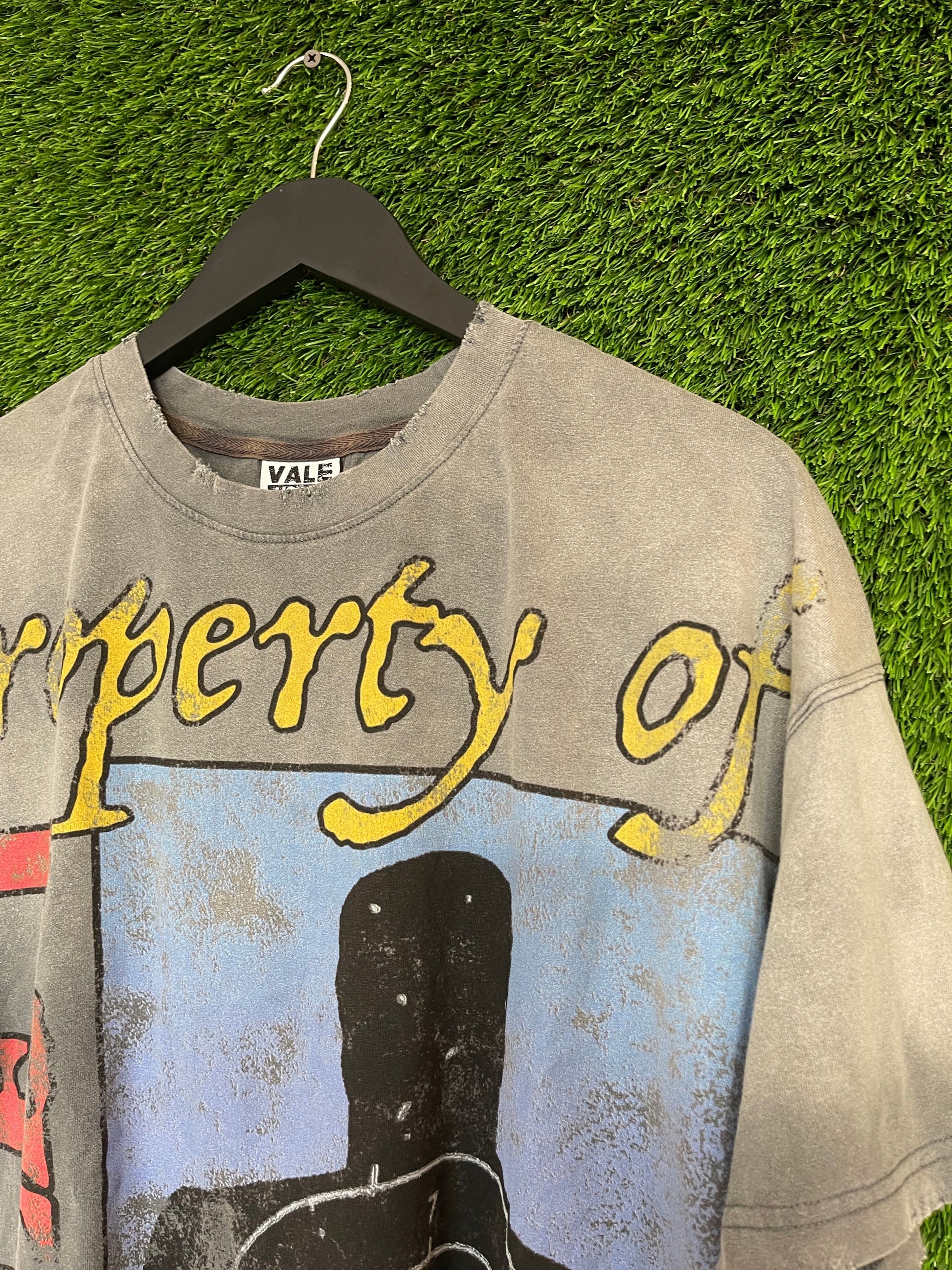 Vale Target Practice Tee Grey