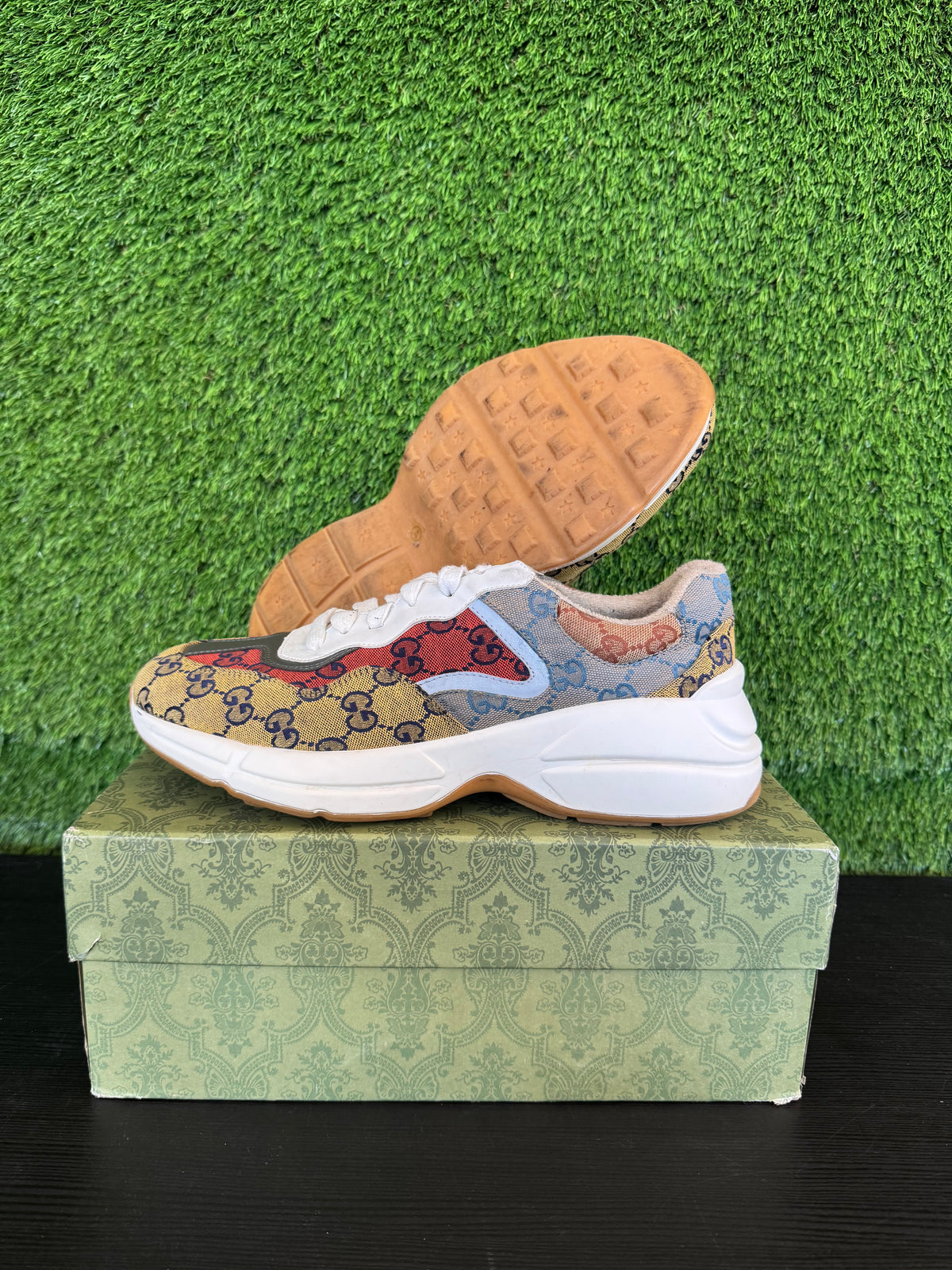 Gucci Rhyton 'GG Multi Orange'