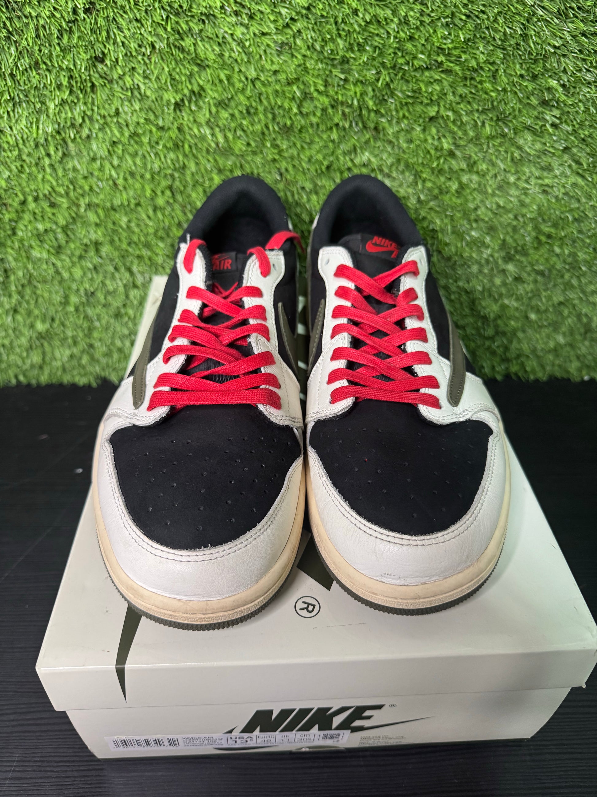 Jordan 1 Retro Low OG SP Travis Scott Olive (Women's)
