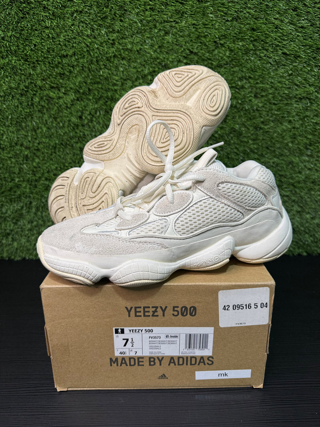 Yeezy 500 Bone White