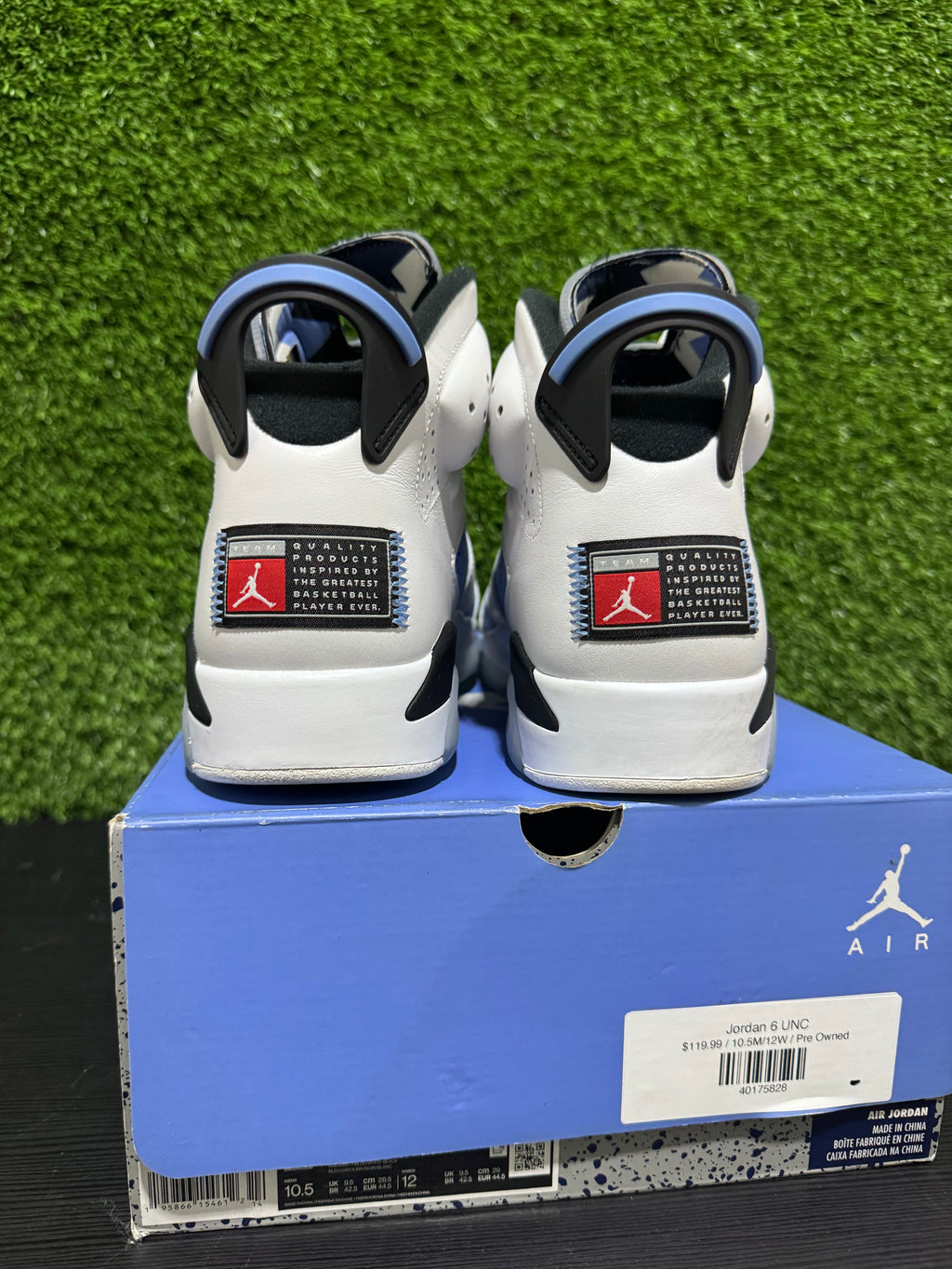 Jordan 6 Retro UNC