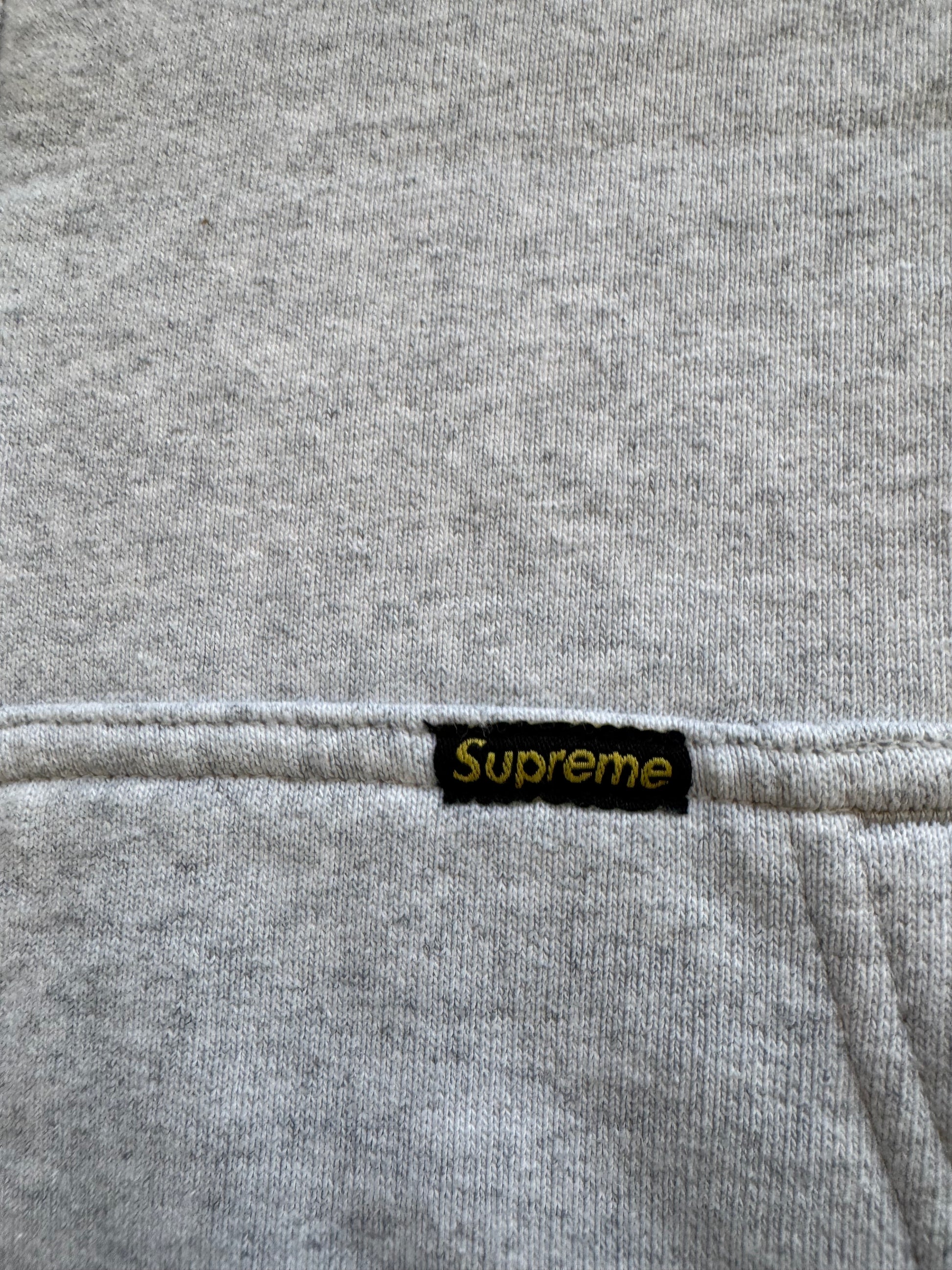 Supreme reversible work zip up hoodie
