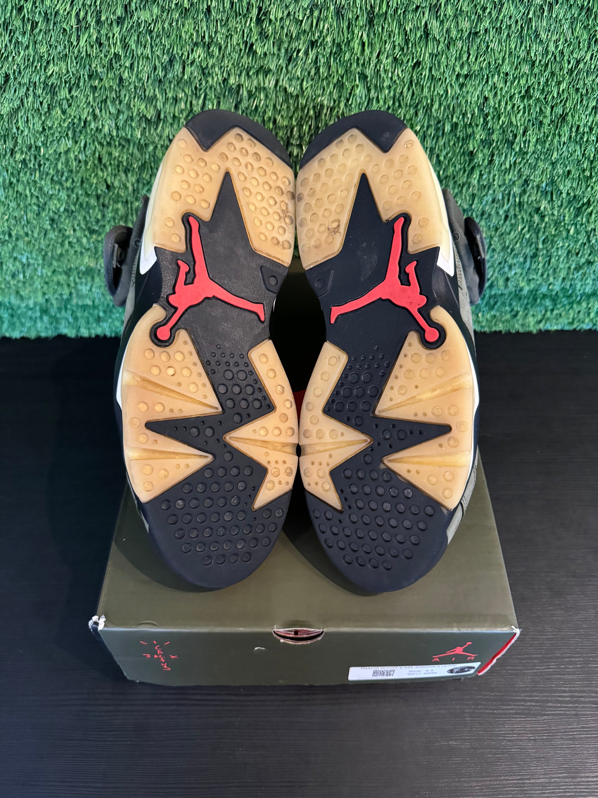 Jordan 6 Retro Travis Scott Olive
