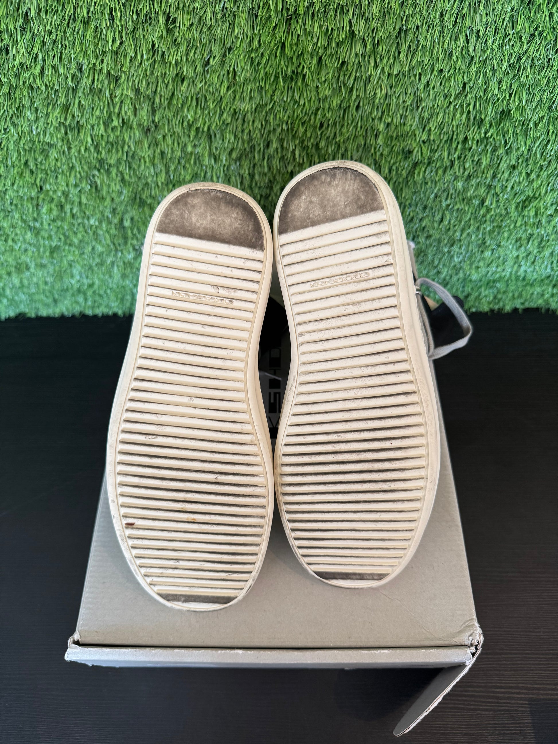 Rick Owens Lido DRKSHDW Hexa High Black/Milk