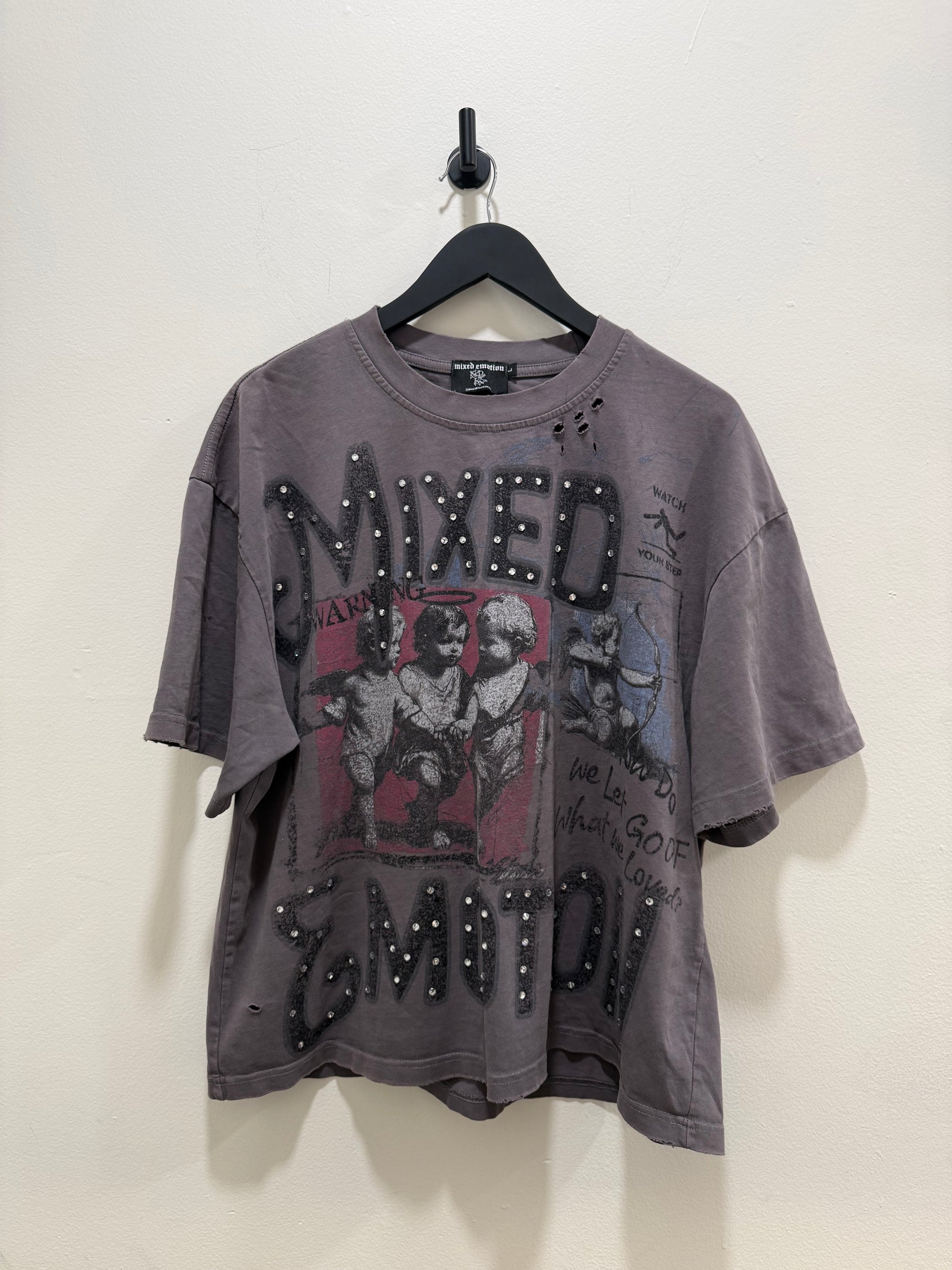 Mixed Emotions Grey Friends Tee