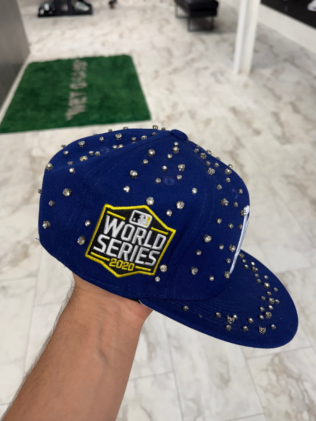 Retrovert LA Dodgers Rhinestone Snapback