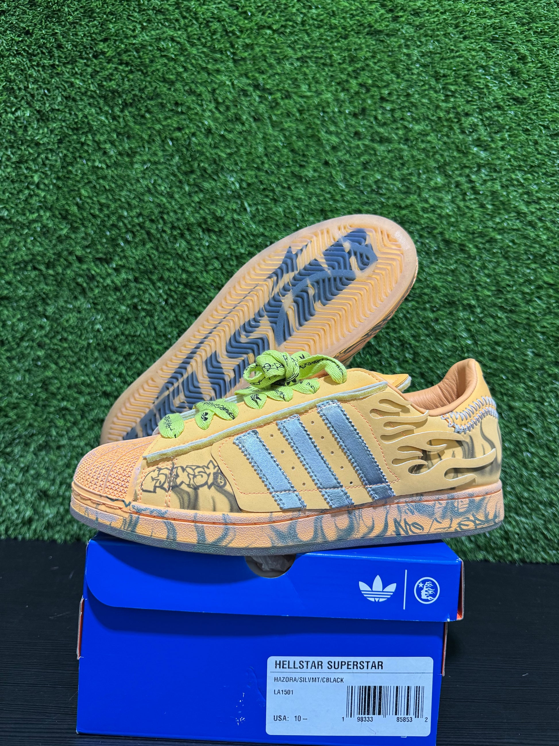 adidas Superstar Hellstar Hazy Orange