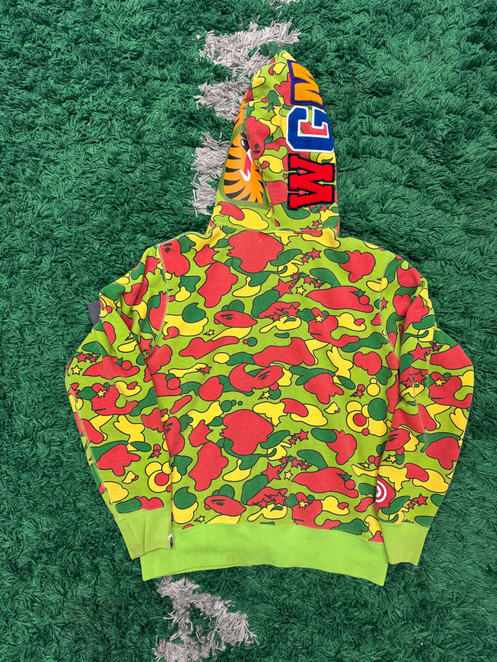 BAPE Sta Camo Shark Full Zip Chark