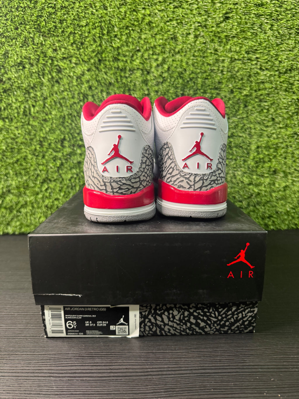 Jordan 3 Cardinal GS