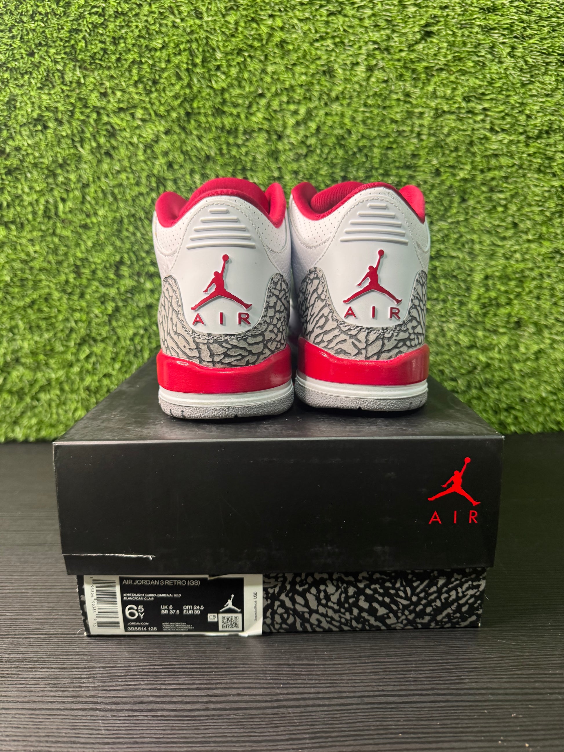 Jordan 3 Cardinal GS