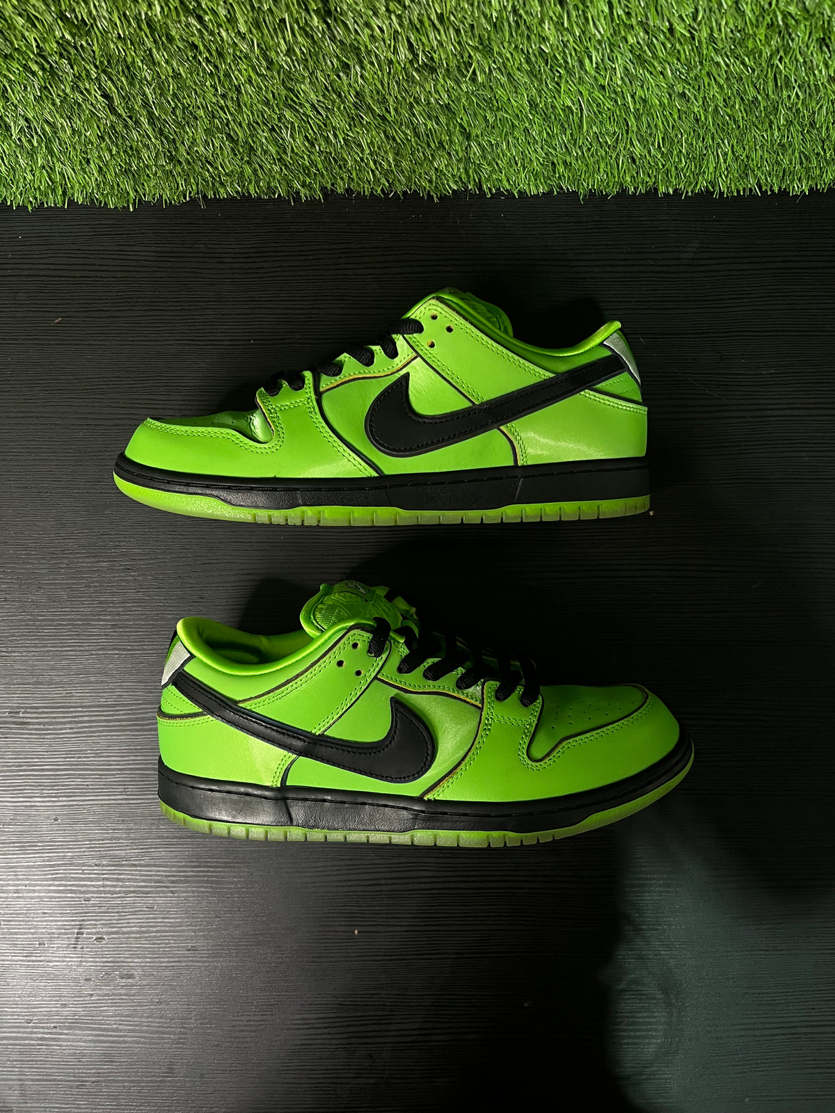 Nike SB Dunk Low The Powerpuff Girls Buttercup