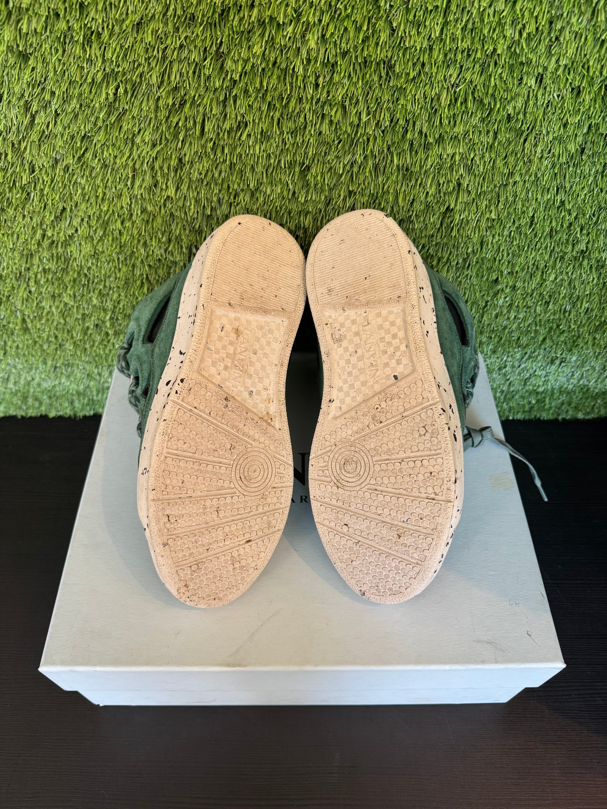 Lanvin Curb Green Black