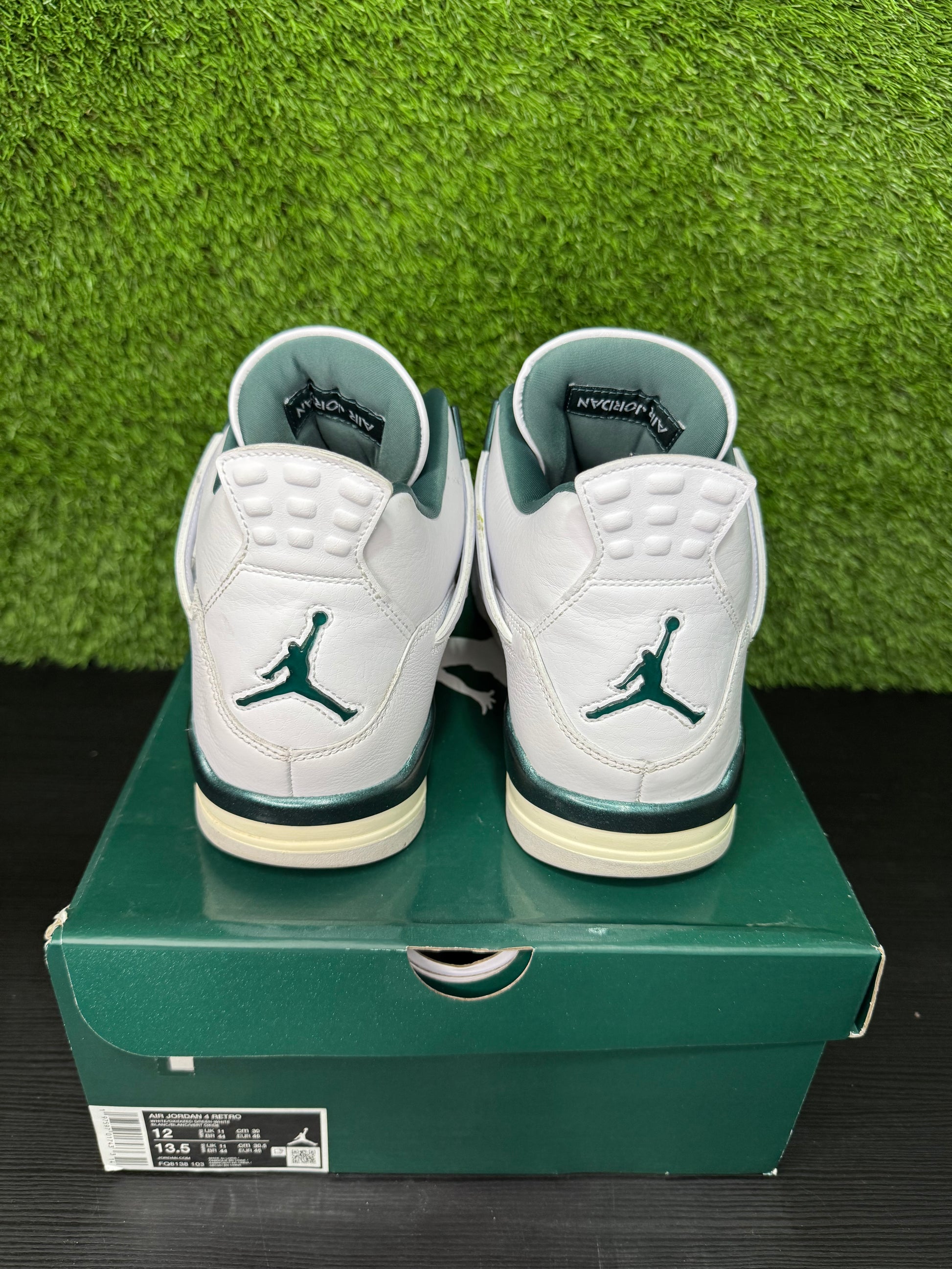Jordan Retro 4 oxidized green