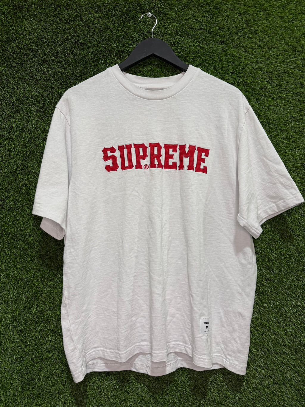 Supreme Twill Applique Tee White