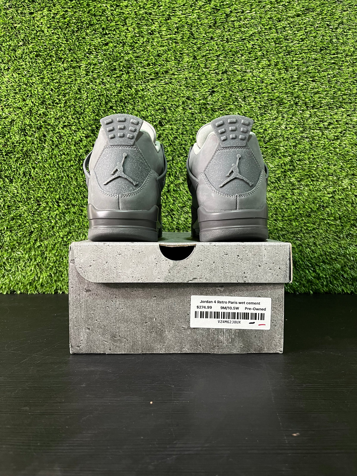 Jordan 4 Retro Paris wet cement