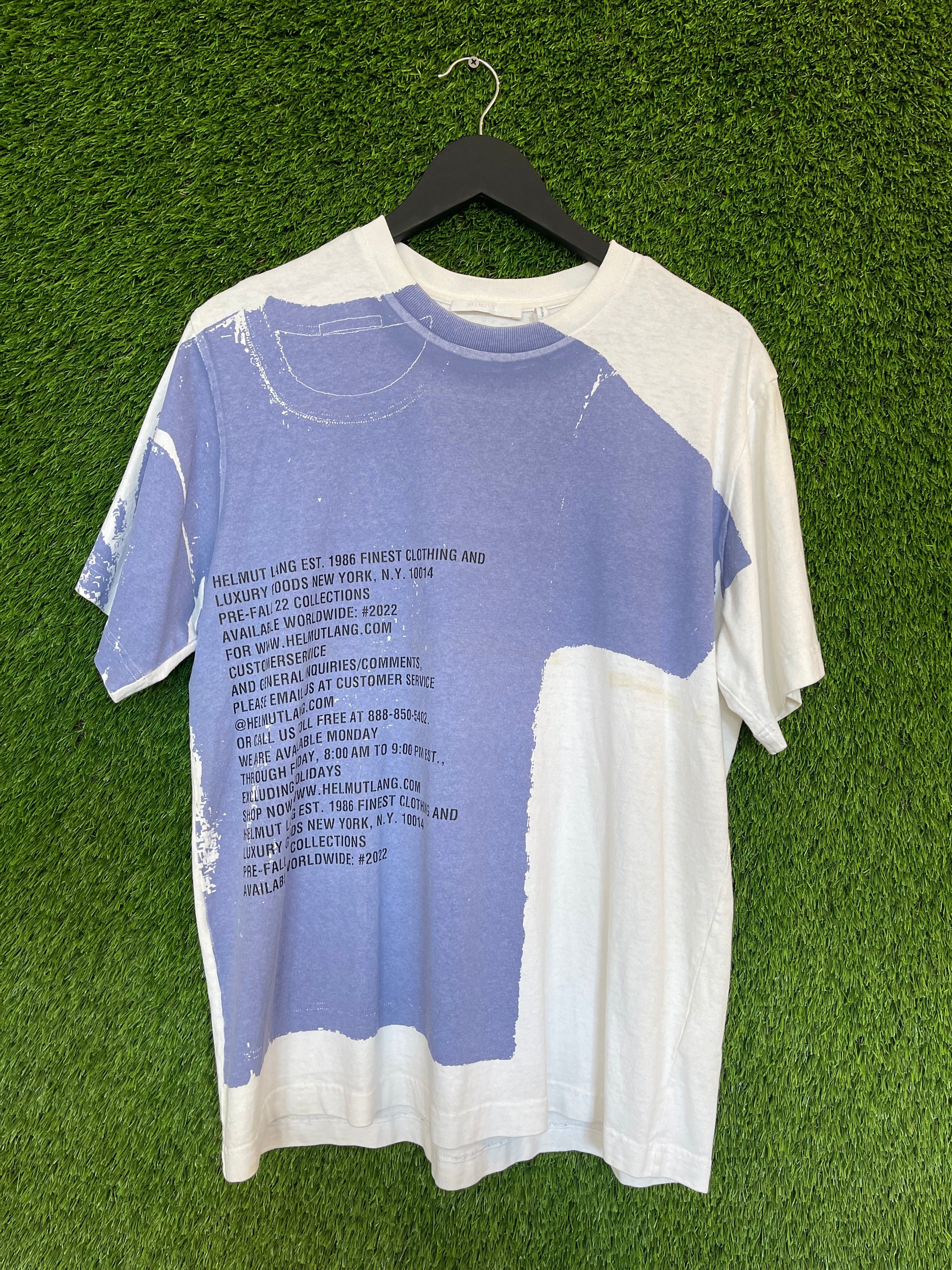 Helmut Lang Copyright Tee White