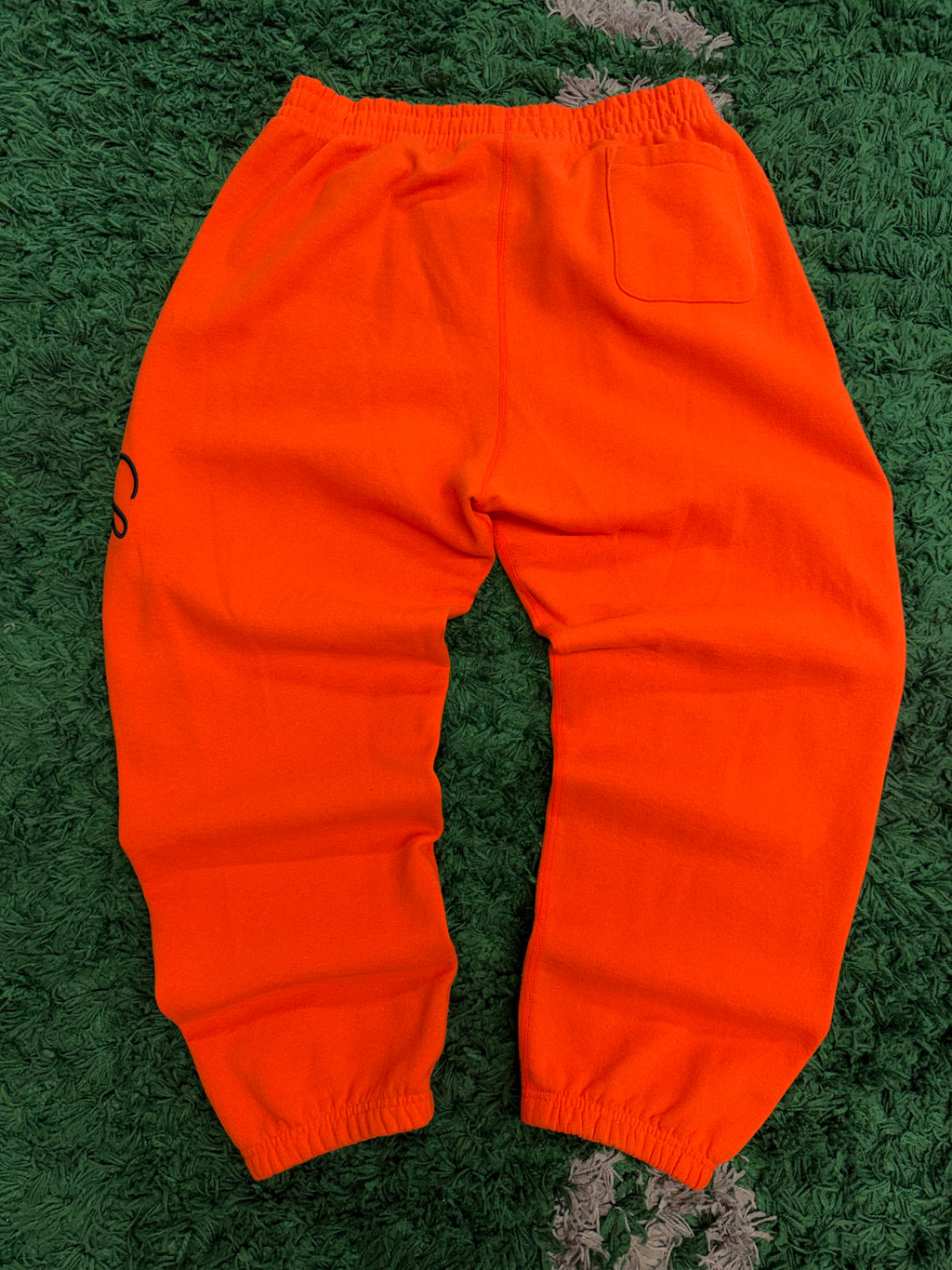 Supreme Cursive Orange Sweatpants