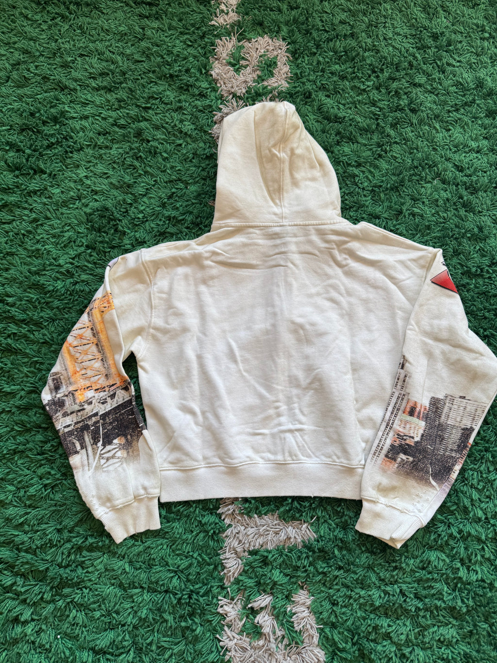 Vale forever NYC zip up (White)