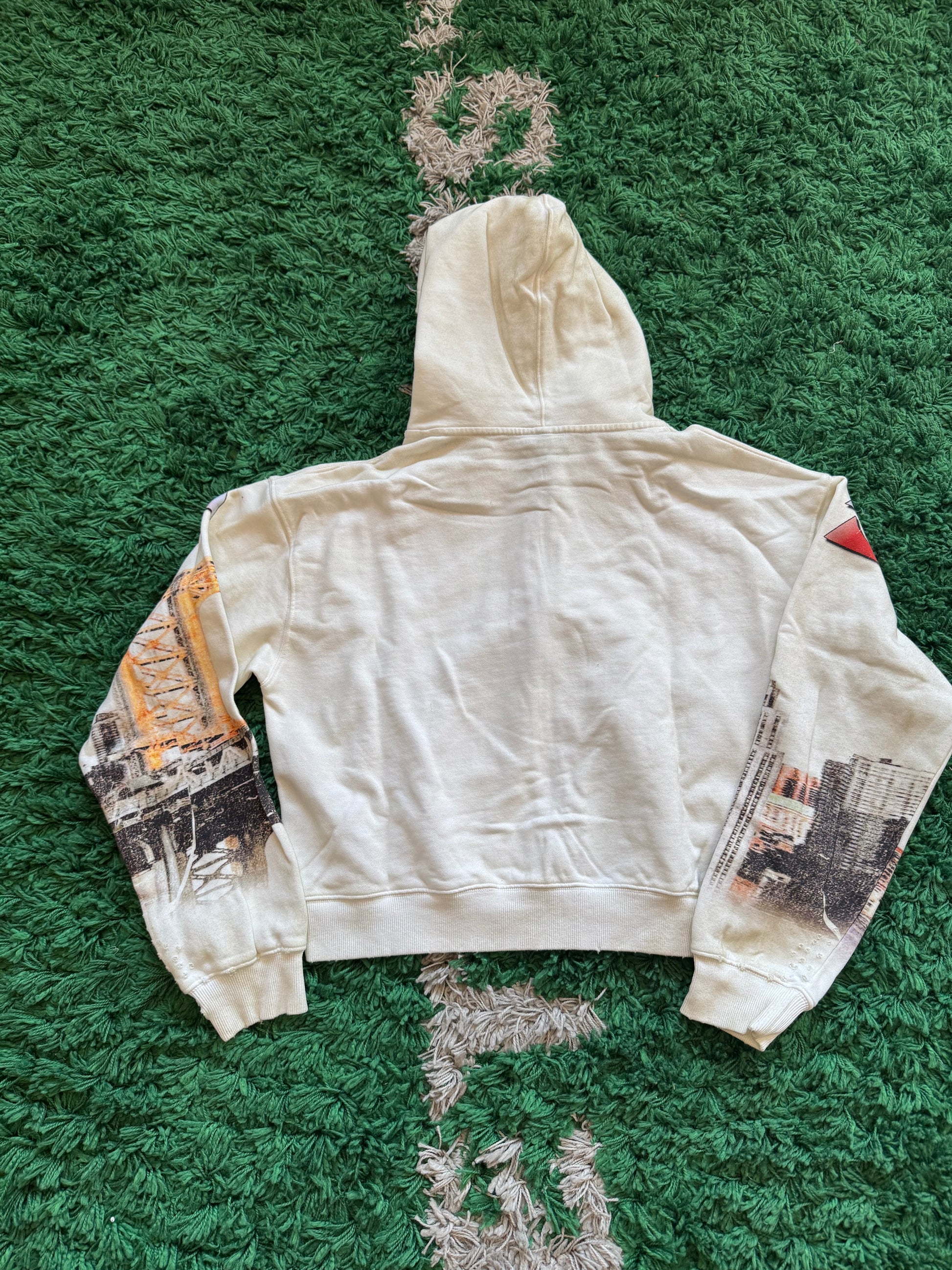 Vale forever NYC zip up (White)