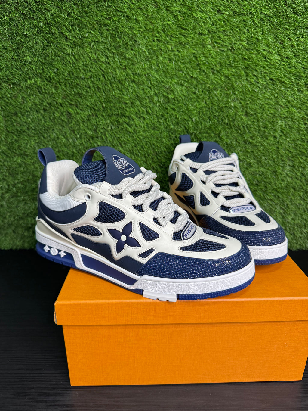 Louis Vuitton LV Navy Skate Sneaker
