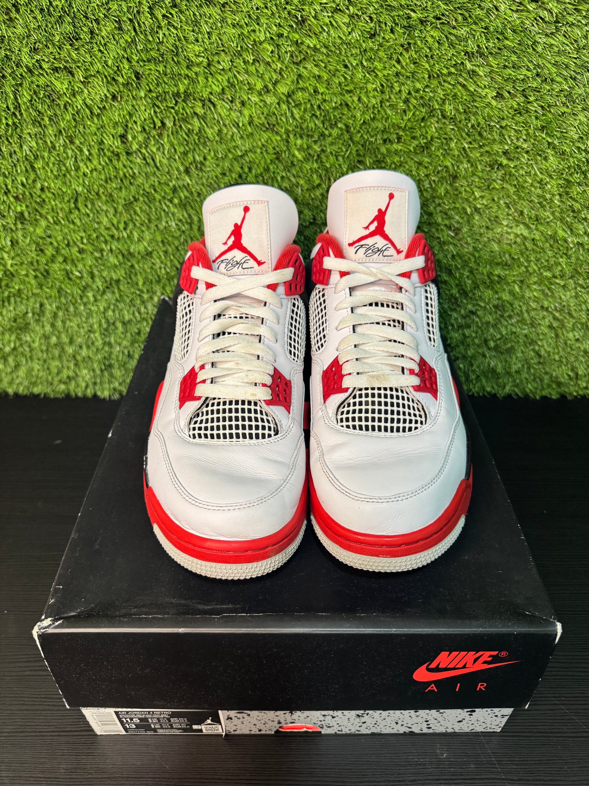 Jordan Retro 4 Fire red