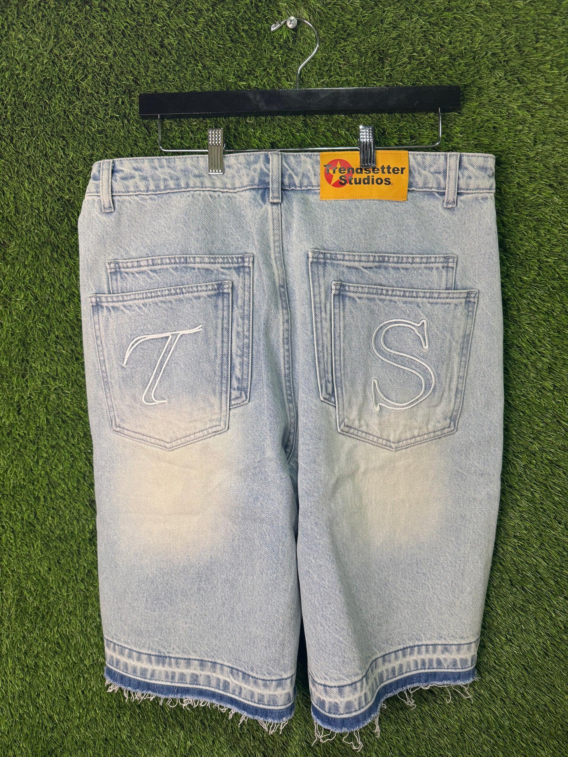 Trendsetter studios blue denim jorts