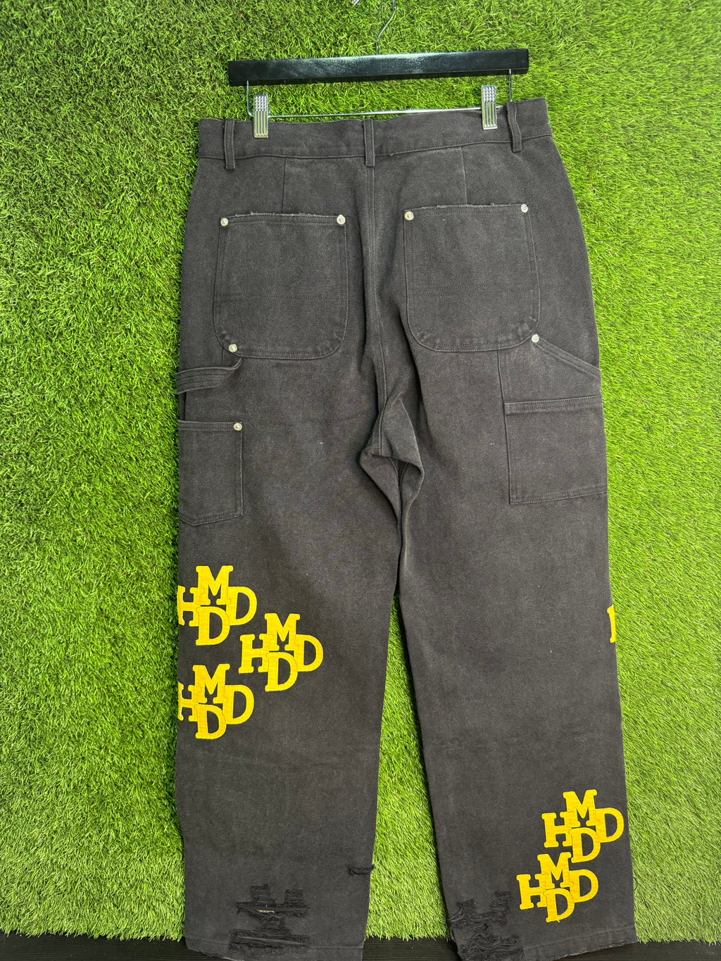 HMDD patchwork carpenter denim