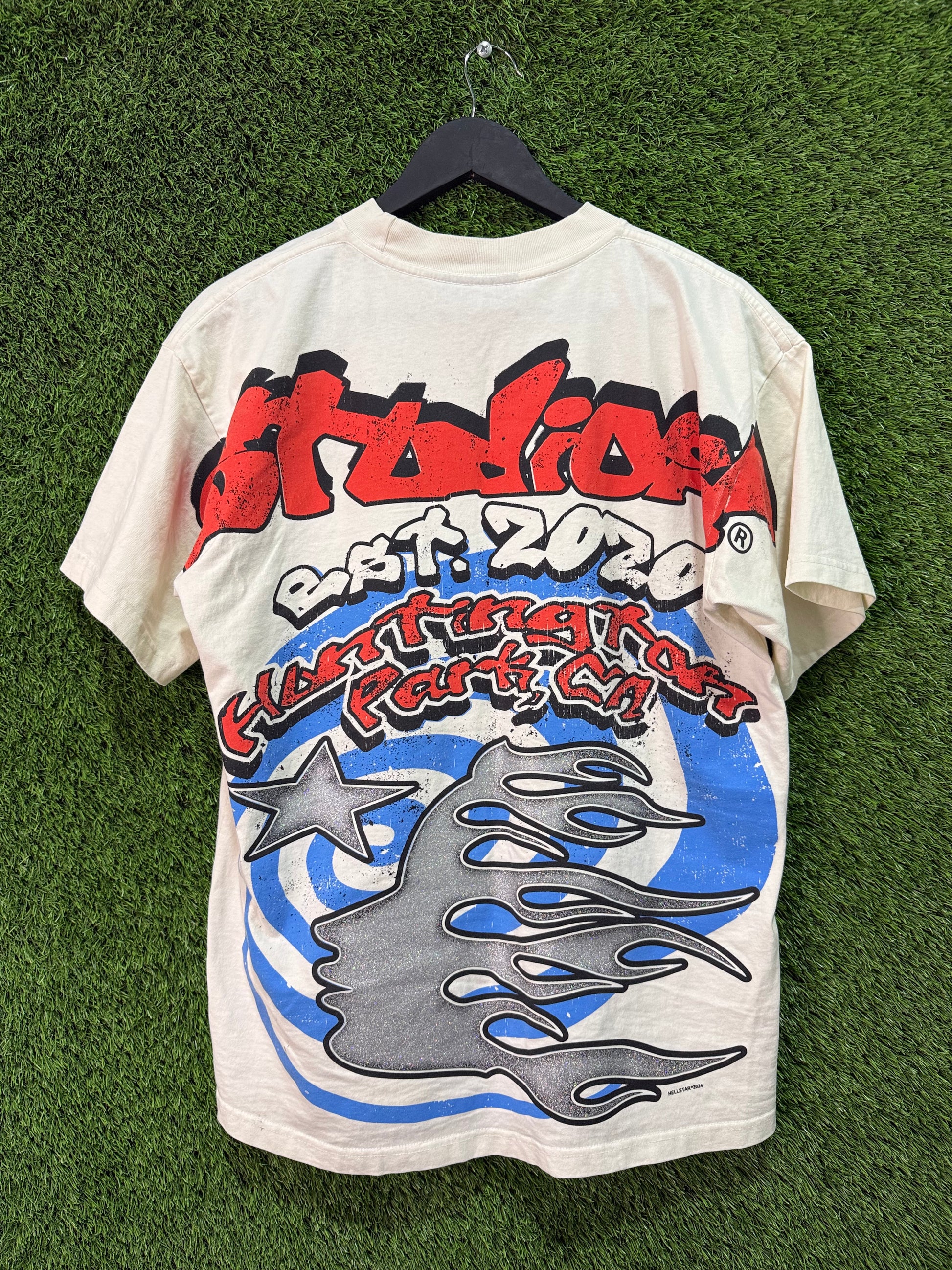 Hellstar Screaming Kid Tee White
