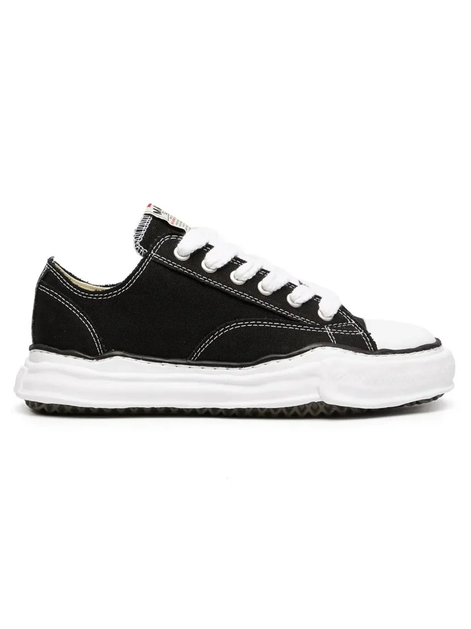 Maison Mihara Yasuhiro Peterson OG Sole Canvas Low Black