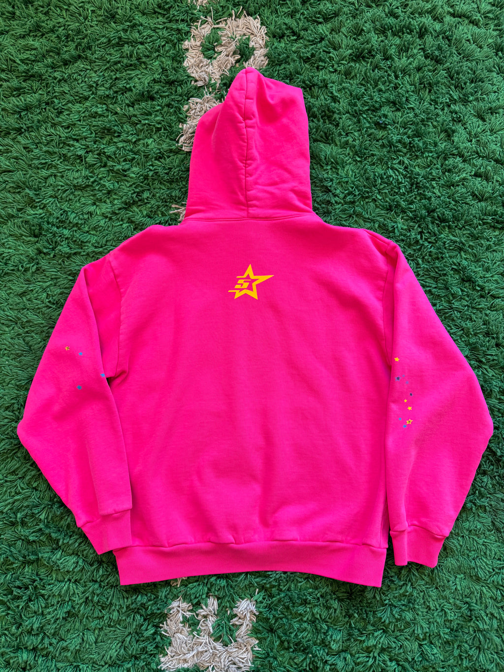 Sp5der P*NK Hoodie Pink