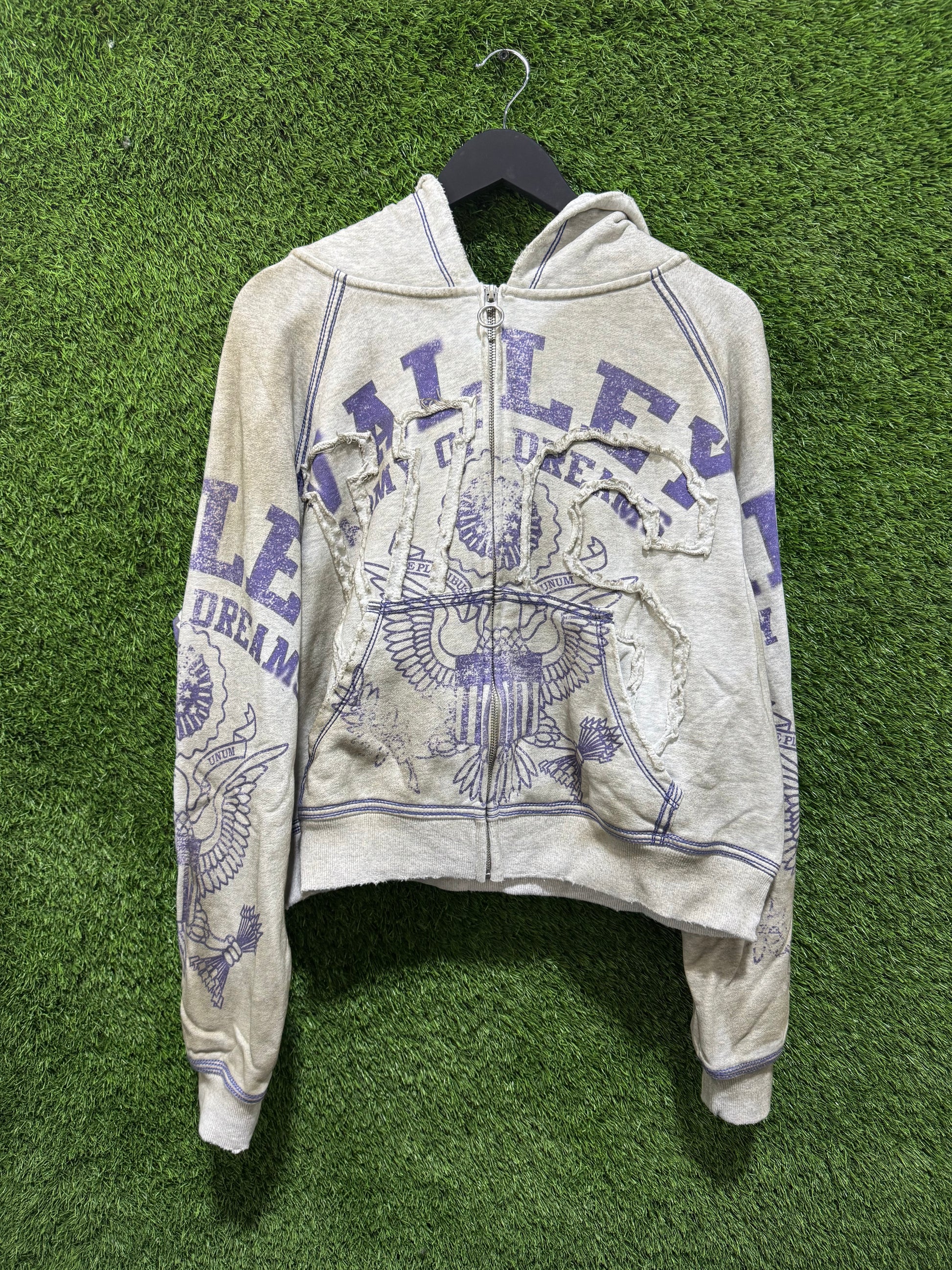 Vale forever army of dreams zip up hoodie