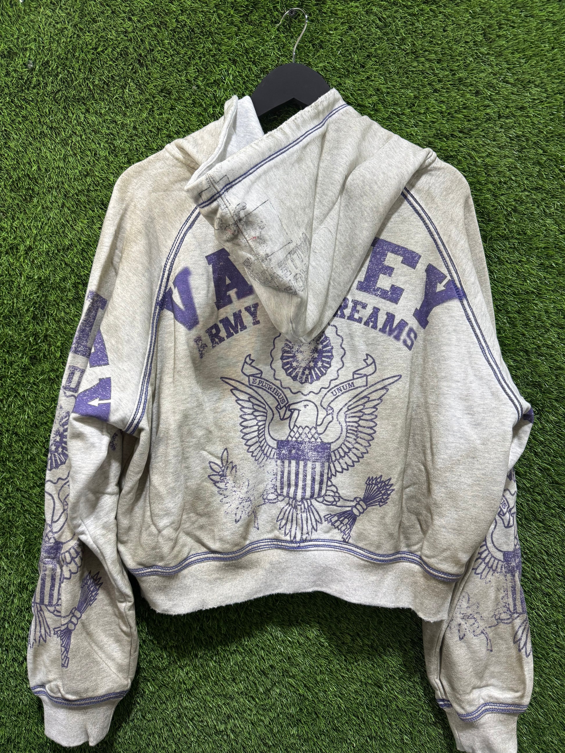 Vale forever army of dreams zip up hoodie