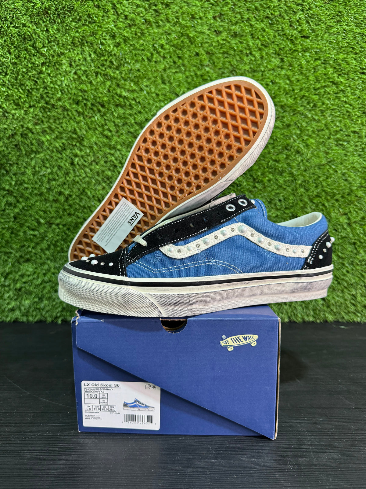 Vans otw old skool pearlized Navy/Black