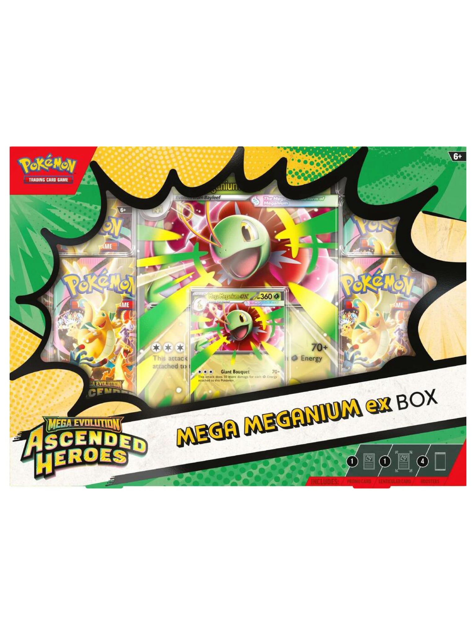 Ascended Heroes Mega Meganium ex Box