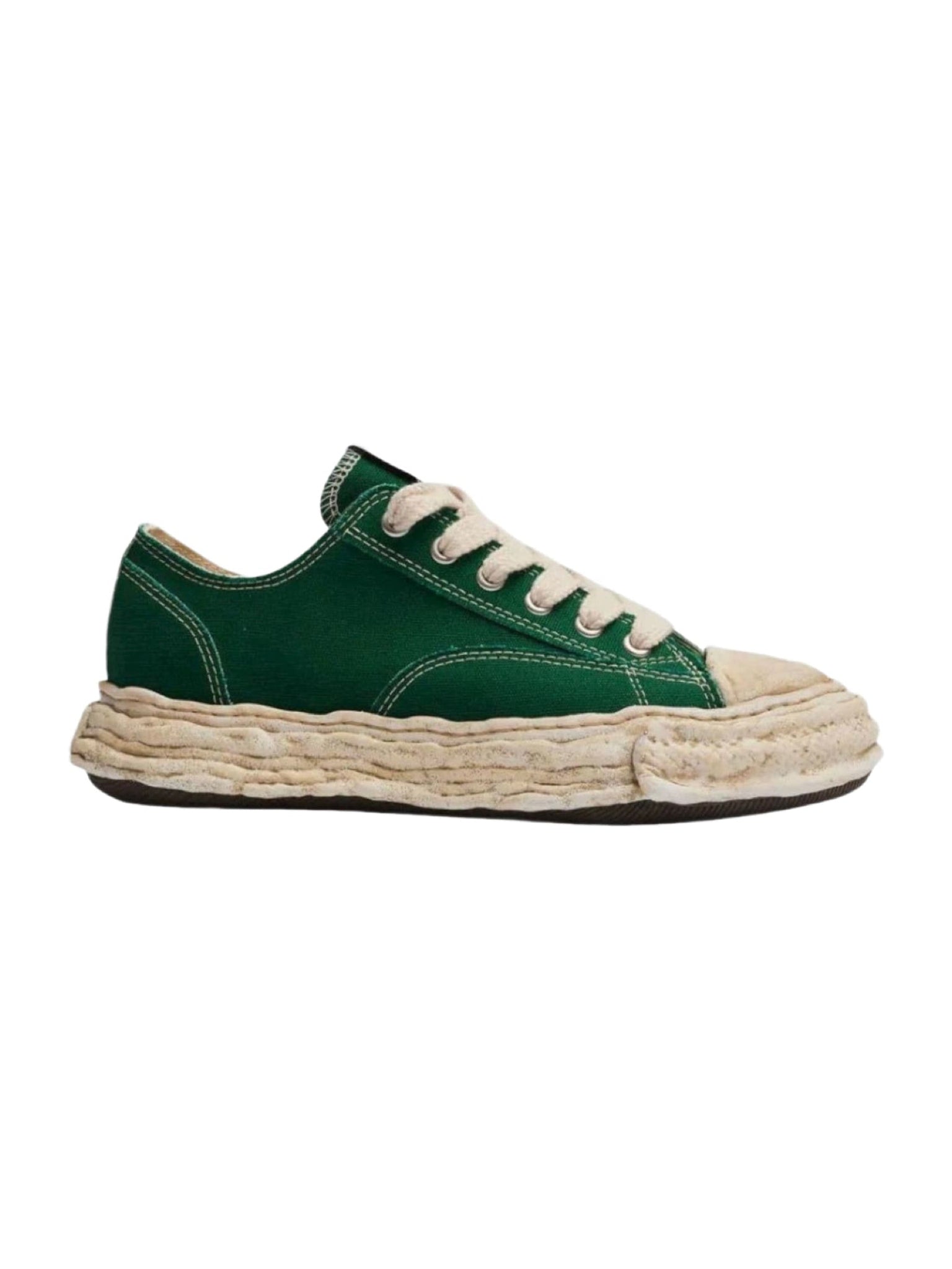 Maison mihara yasuhrio Peterson garment dyed green